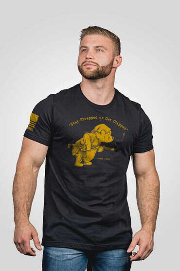 The Nine Line Limited Edition Pooh Bear T-Shirt features a stylish design and will keep you comfortable all day.